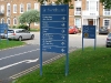 All signs powdercoated to a specific RAL paint code to perfectly match the schools corporate image.
